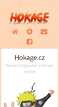 Mobile Screenshot of hokage.cz